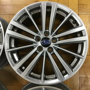 スバル 純正 17×7J＋48 PCD100 ハブ径54 ホイールのみ 4本セット  2201195  2G4-1  陽の画像5