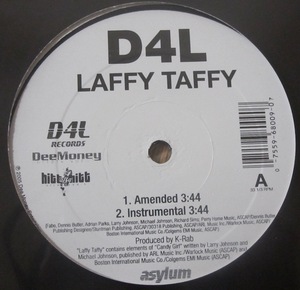 D4L - LAFFY TAFFY US盤新品12インチ (US / DeeMoney / ASYLUM / 2005) (K-RAB)