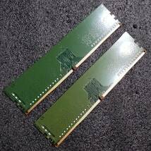 【中古】DDR4メモリ 8GB(4GB2枚組) SanMax SMD4-U4G28MB-24RK [DDR4-2400 PC4-19200]_画像2