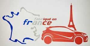 新型　ルノー　キャプチャー　フランス　サーキット　ステッカー　プジョー　シトロエン　無料車種変更可能　ニュルブルクリンク パリ