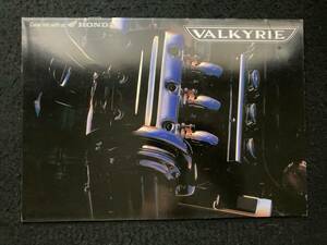 *HONDA Honda VALKYRIE Valkyrie Honda Of America n*SC34*1996 year 5 month * motorcycle catalog *LL-228*