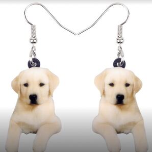 犬 ラブラドールレトリバー ピアス 新品