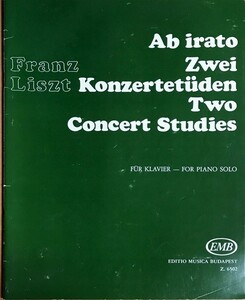 リスト 2つの演奏会用練習曲 輸入楽譜 Liszt zwei konzertetuden Two Concert Studies ピアノ・ソロ 洋書