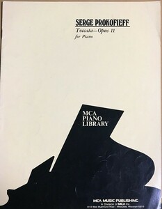 プロコフィエフ トッカータ Op.11 輸入楽譜 Prokofieff Toccata Op.11 for piano ピアノ 洋書