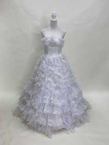  used wedding dress Aya na tureayanachu-ru white Princessline 9 number ~13 number degree W-127