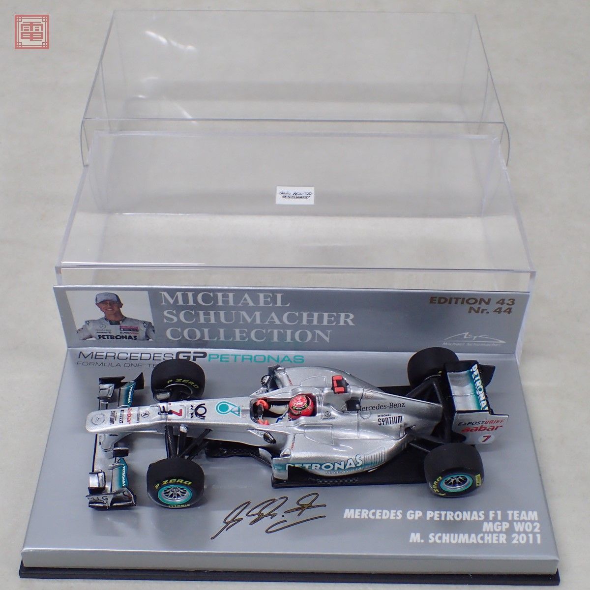 有名なブランド 2011Mercedes MGP W02 ミハエル・シューマッハ