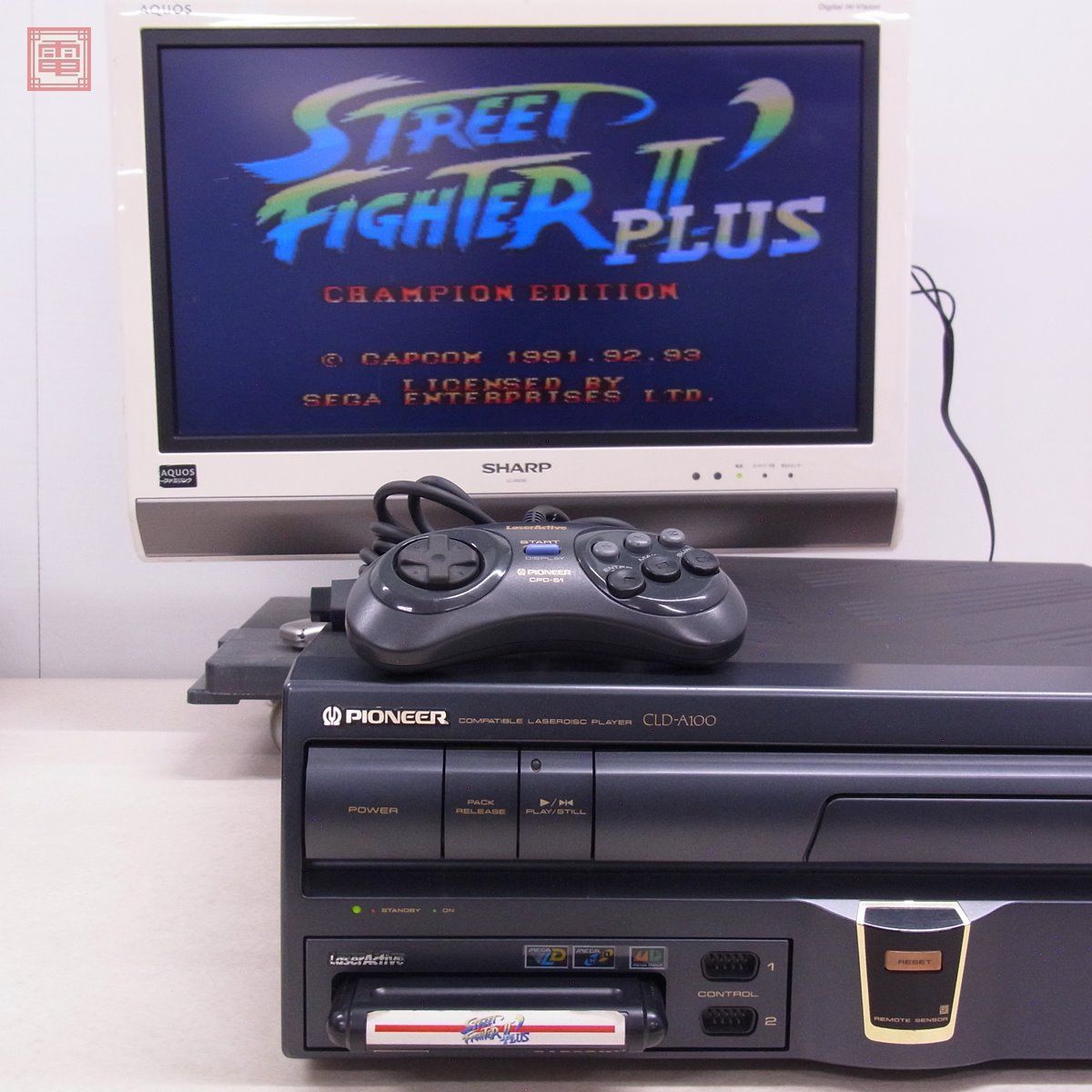 MEGA LD 3枚組 CLD-A100ゲームソフト-