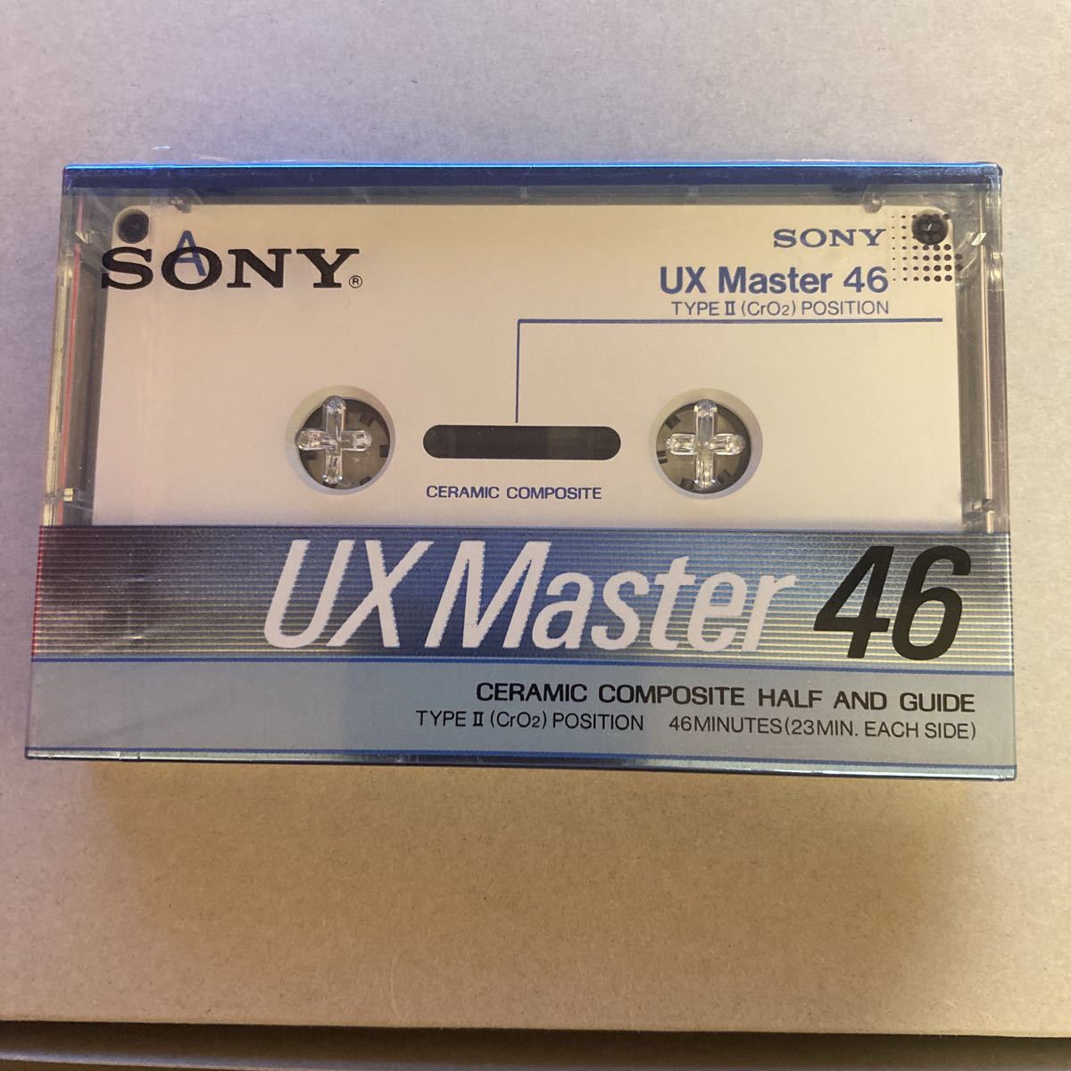 新作通販 SONY カセットテープ UX マスター 46 中古