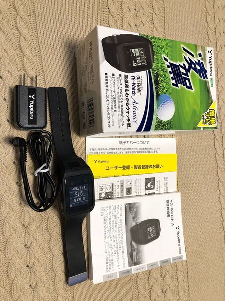 Yupiteru GOLF NAVI YG-Watch A 肌になじむソフト シリコンバンド S/N 70900149