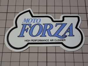 FET MOTO FORZA ステッカー (93×57mm) エフイーティー モト フォルザ エアクリーナー 