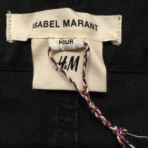未使用タグ付！ISABEL MARANT H&M イザベルマラン H&M コラボ ネイティブ刺繍 ブラックデニムパンツ メンズ サイズ34 完売！劇レア！_画像7