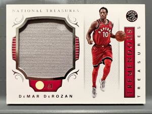 最高級/49枚限定 Jumbo Jersey Panini 17 国宝 DeMar DeRozan デマー・デローザン NBA バスケ ユニフォーム Bulls ブルズ All-star