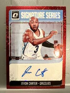 激レア Optic Prizm RC Auto 18 Panini Jevon Carter ジェヴォン・カーター NBA ルーキー サイン バスケ Bucks バスケ ユニフォーム 大活躍