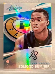 HOT直書99枚限定 RC Auto 17 Panini Edmond Sumner エドモンド・サムナー NBA ルーキー サイン バスケ Brooklyn Nets ブルックリンネッツ