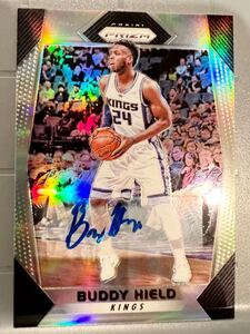 Hot Silver Prizm Auto 17 Panini Buddy Hield バディ・ヒールド 直筆 サイン バスケ NBA Kings ユニフォーム Pacers ペイサーズ 3P