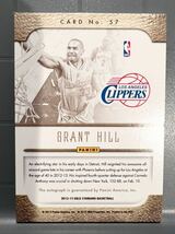 初期最高級版49枚限定 Auto 12 Panini GS Grant Hill グラント・ヒル NBA 直筆 サイン Clippers ユニフォーム バスケ 7回 All-star HOF_画像2