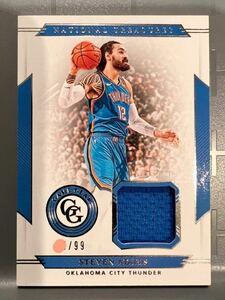 最高級99枚限定 Jersey 19 Panini 国宝 Steven Adams スティーブン・アダムズ NBA 実使用 ユニフォーム OKC Grizzlies グリズリーズ バスケ