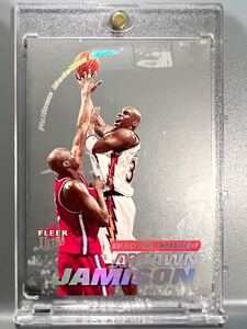 鬼レア50枚限定 Platinum 00 Fleer Ultra Antawn Jamison アントワン・ジェイミソン NBA Panini バスケ ユニフォーム ウィザーズ All-star