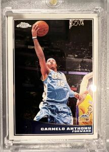 激レア美品999枚限定 09 Topps Chrome Carmelo Anthony カーメロ・アンソニー NBA Nuggets ユニフォーム Panini Lakers レイカーズ バスケ