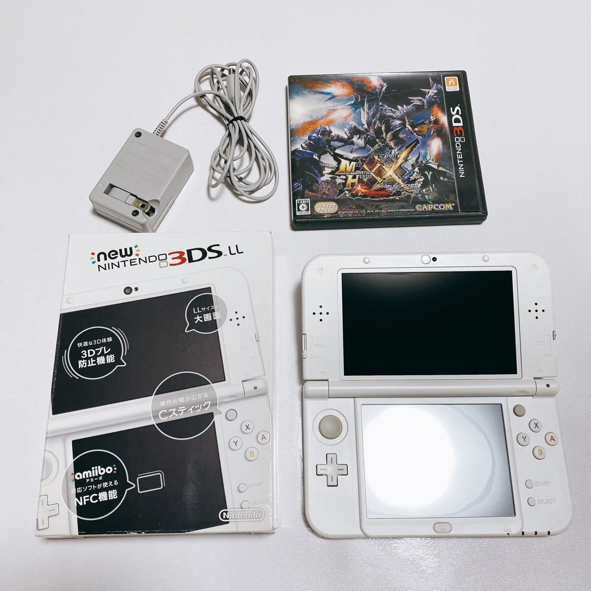 Nintendo 3DS LL ブルー×ブラック ACアダプター付き - ruizvillandiego.com