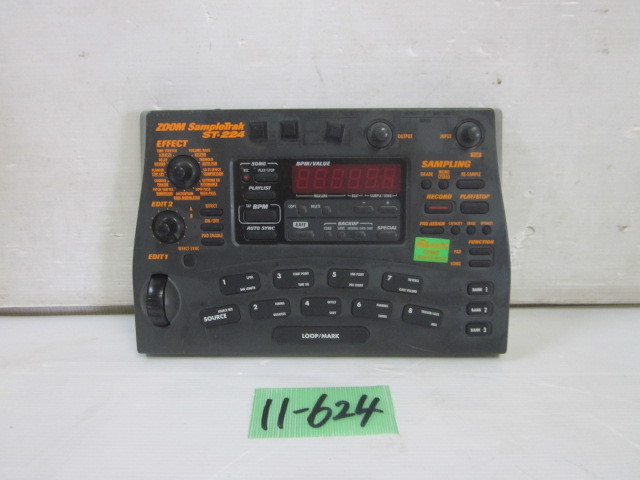 ZOOM ST-224 サンプラー 動作品 ☆が販売されているので☆ www