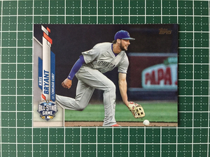 ★TOPPS MLB 2020 UPDATE SERIES #U-42 KRIS BRYANT［CHICAGO CUBS］ベースカード「AS」20★