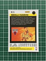 ★PANINI 2020-21 NBA FLUX #25 NIKOLA VUCEVIC［CHICAGO BULLS］ベースカード「VETERANS」★_画像2