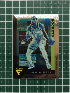 ★PANINI 2020-21 NBA FLUX #66 STERLING BROWN［HOUSTON ROCKETS］ベースカード「VETERANS」★