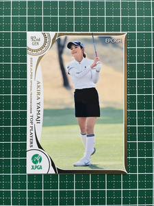 ★EPOCH 2022 JLPGA 女子ゴルフ TOP PLAYERS #52 山路晶 レギュラーカード★