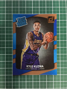 ★PANINI 2017-18 NBA DONRUSS #174 KYLE KUZMA［LOS ANGELES LAKERS］ベースカード「RATED ROOKIES」ルーキー「RC」★