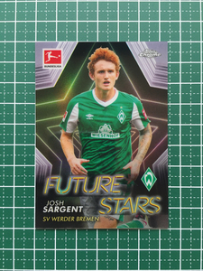 ★ 2020-21 Topps Chrome Bundesliga #FS-JS Джош Сарджент [SV Werder Bremen] вставьте карту "Future Stars" ★