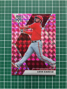 ★PANINI MLB 2021 MOSAIC #249 LUIS GARCIA［WASHINGTON NATIONALS］PINK CAMO パラレル版 ルーキー「RC」★