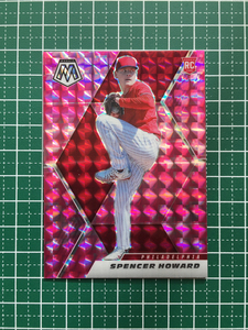 ★PANINI MLB 2021 MOSAIC #207 SPENCER HOWARD［PHILADELPHIA PHILLIES］PINK CAMO パラレル版 ルーキー「RC」★