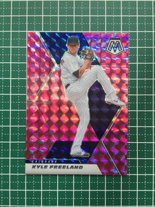 ★PANINI MLB 2021 MOSAIC #100 KYLE FREELAND［COLORADO ROCKIES］PINK CAMO パラレル版★