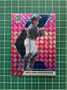 ★PANINI MLB 2021 MOSAIC #201 WILLIAM CONTRERAS［ATLANTA BRAVES］PINK CAMO パラレル版 ルーキー「RC」★