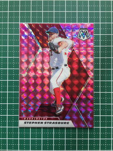 ★PANINI MLB 2021 MOSAIC #166 STEPHEN STRASBURG［WASHINGTON NATIONALS］PINK CAMO パラレル版★