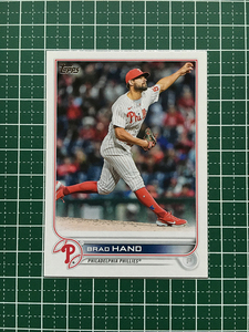 ★TOPPS MLB 2022 UPDATE #US14 BRAD HAND［PHILADELPHIA PHILLIES］ベースカード「BASE」★