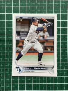 ★TOPPS MLB 2022 UPDATE #US67 HAROLD RAMIREZ［TAMPA BAY RAYS］ベースカード「BASE」★