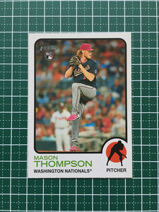 ★TOPPS MLB 2022 HERITAGE #113 MASON THOMPSON［WASHINGTON NATIONALS］ベースカード「BASE」ルーキー「RC」★