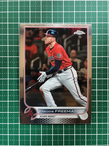 ★MLB 2022 TOPPS CHROME #14 FREDDIE FREEMAN［ATLANTA BRAVES］ベースカード「BASE」★