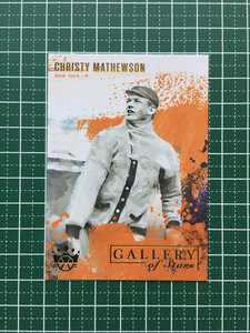 ★PANINI MLB 2021 DIAMOND KINGS #GS-2 CHRISTY MATHEWSON［NEW YORK GIANTS］インサートカード「GALLERY OF STARS」★