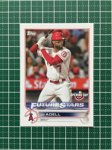 ★TOPPS MLB 2022 OPENING DAY #43 JO ADELL［LOS ANGELES ANGELS］ベースカード「BASE」★