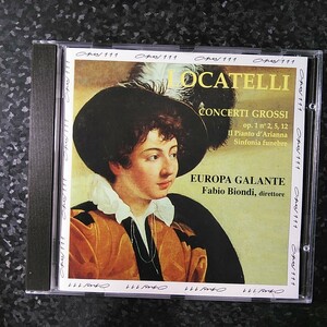 u（opus111）ビオンディ　ロカテッリ　コンチェルト・グロッソ集　Biondi Europa Galante Locatelli Concerti Grossi