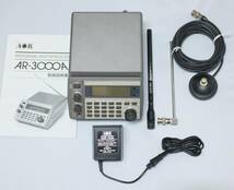 【AOR】AR-3000A 広帯域受信機 メモリ電池交換済＋おまけ付【送料無料】_画像1