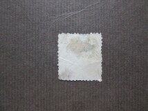 参考品 手彫切手　洋桜カナ入り　10銭（ロ）？　（使用済，1874年） 本物ではありません！ _画像2