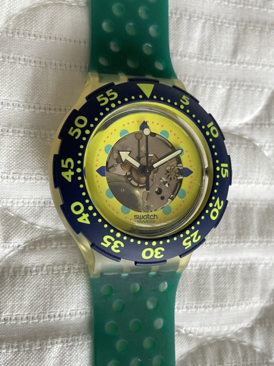 ヤフオク! -「(1990 1991 1992)」(SCUBA200) (SWATCH)の落札相場・落札価格
