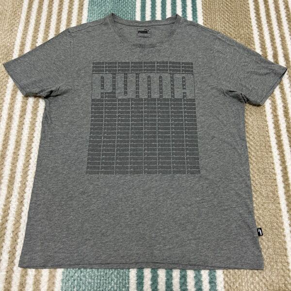 PUMA［希少　デザイン ワンポイントロゴ　トップス　Tシャツ］Mサイズ　美品