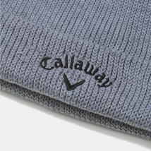 キャロウェイ ゴルフ ニット帽 TOUR BEANIE 22 JM　ツアービーニー Callaway　グレー_画像2