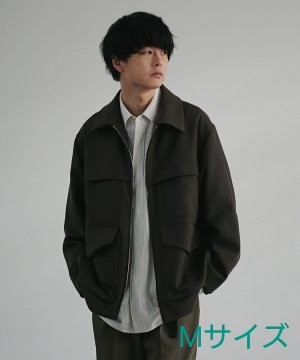 PayPayフリマ|LIDNM(リドム)LILY YARN KNIT BLOUSON ニットブルゾン