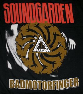 ★サウンドガーデン Tシャツ SOUNDGARDEN BADMOTORFINGER V.2 - L 正規品 (UK) nirvana grunge